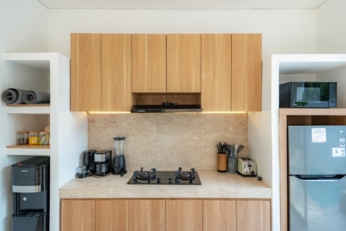 1BR Mediterranean Central Canggu Stay | Sleek Pool