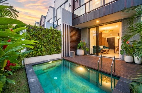 Beachtown Berawa 2BR Pool Villa | Near Cafe