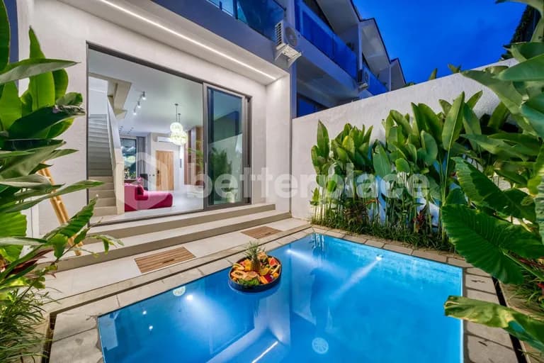 Sunset Walks and Morning Swims Await: Furnished Villa Near Melasti Beach in a Prestigious Gated Complex