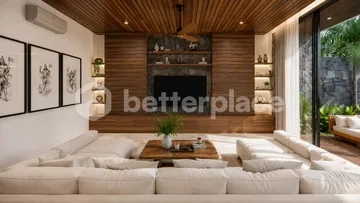 Contemporary Tropical Three Bedroom Villa in Sanur