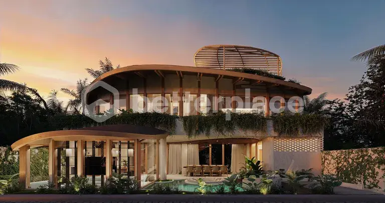 Sculptural Hillside Villa in Uluwatu, With a Private Loft Suite of Its Own