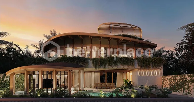 Sculptural Hillside Villa in Uluwatu, With a Private Loft Suite of Its Own