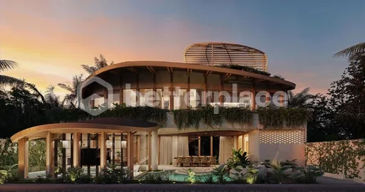 Sculptural Hillside Villa in Uluwatu, With a Private Loft Suite of Its Own