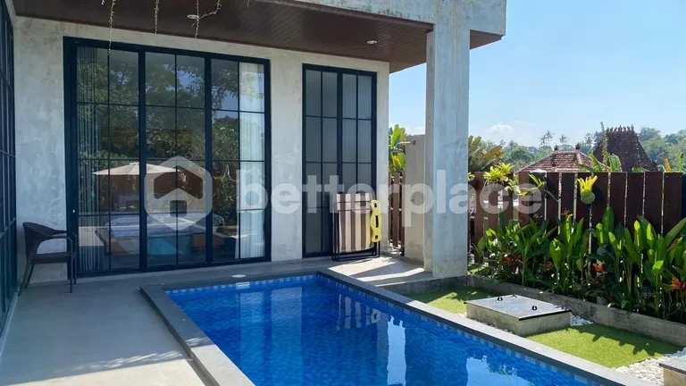 Peaceful Riverside Villa in Sukawati — Three Bedrooms, Yoga Balcony and 400 sqm of Lush Green Surroundings