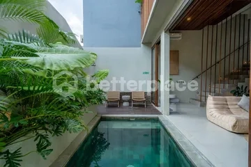 Tropical Contemporary 2 Bedroom Villa with Rooftop in Pererenan, 5 Minutes to the Beach