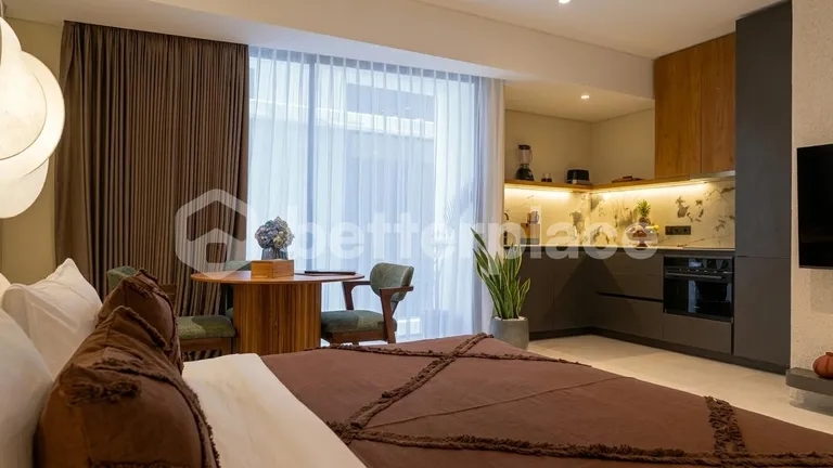 Oceanfront Apartment in Berawa — Rooftop Infinity Pool, Ocean Views and a Two-Minute Walk to the Sand