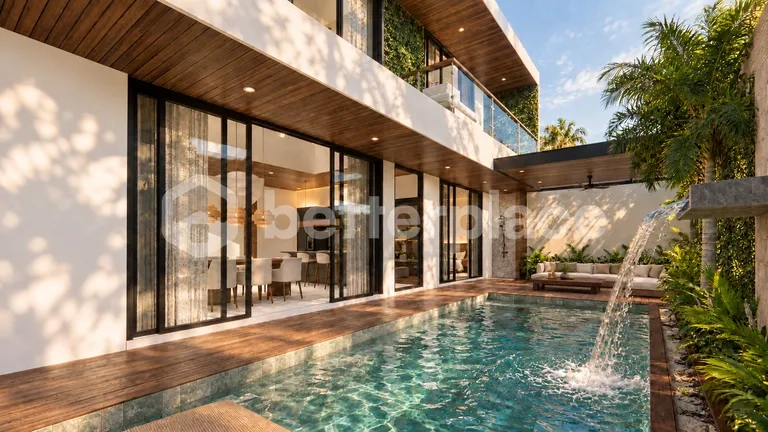 Contemporary Tropical Four Bedroom Villa in Sanur