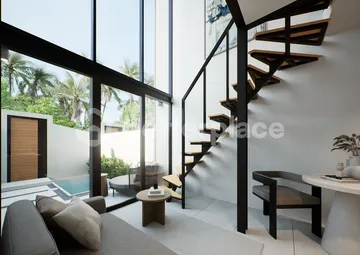 Warm Wood, Clean Lines, Timeless Materials — Elegant One-Bedroom Villa Above Bali’s Dramatic Southern Cliffs