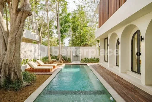 Premium Investment, Three Bedroom Villa with Partial Ocean Views in Bingin