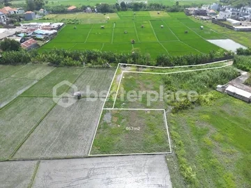 Leasehold Land in Seminyak – 467 sqm Plot, A Few Minutes to the Beach