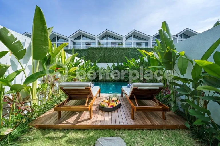 Serene 2-Bedroom Retreat in a Gated Ocean-View Estate with On-Site Dining, Coworking and Wellness in Ungasan